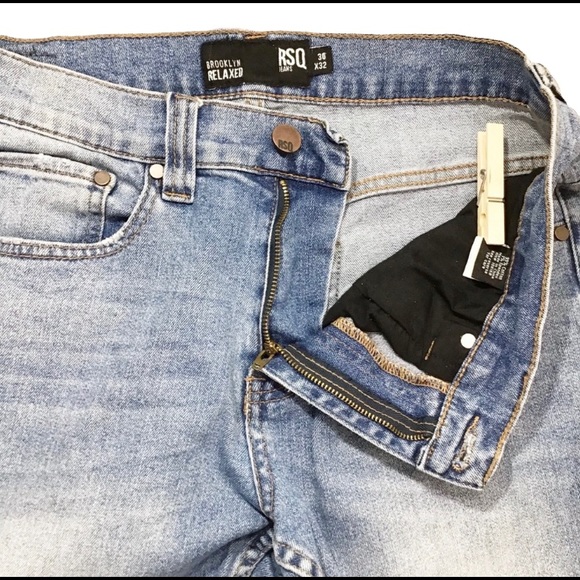 RSQ Brooklyn Relaxed Men’s Jeans 30 x 32 - Picture 10 of 13